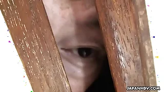 Cheating wife getting spunked in the matter of her small tits